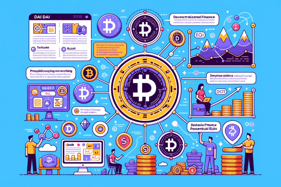 仮想通貨DAIについて、初心者にもわかりやすく解説！価格が安定しているステーブルコインDAIの特徴、仕組み、購入方法、将来性などを紹介します。DeFiでの活用やリスクについても解説しています。