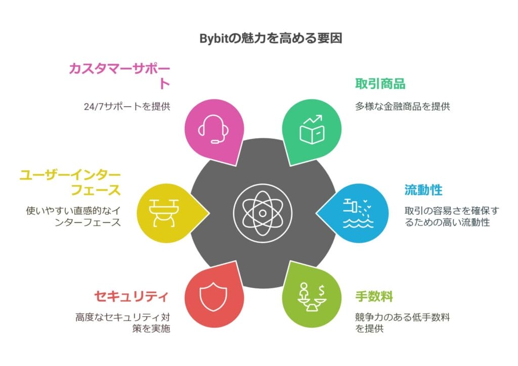 Bybitの魅力を高める要因