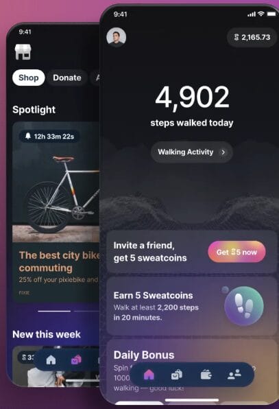 Sweatcoin(スウェットコイン)