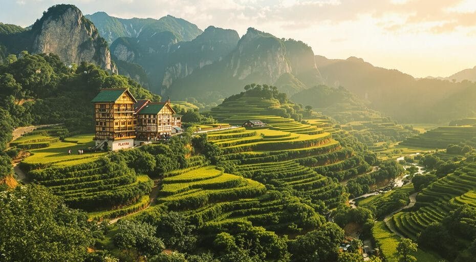 旅の本当の楽しみ方を体験している人々