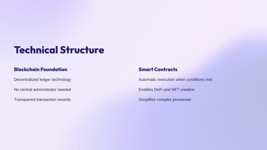 a white and purple background with text