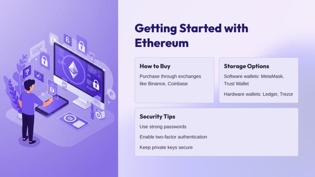 a computer with a security tips