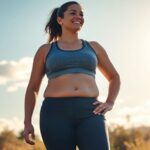 目標達成したダイエット成功者の自信に満ちた姿