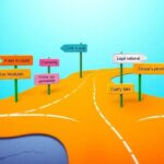 初心者向けの英語学習ロードマップのイメージ