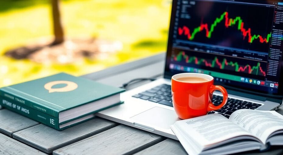 投資のための落ち着いた作業環境の写真