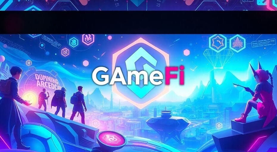 ゲームとAIの融合を表現するビジュアル