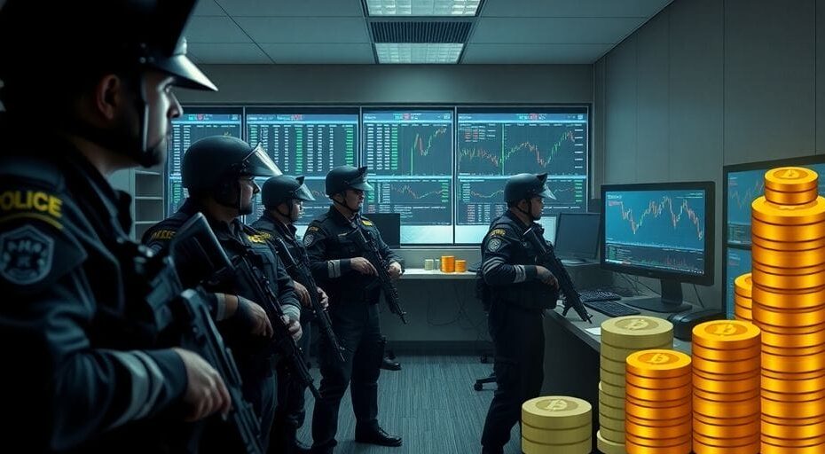 Garantex取引所に対する国際的な捜査活動の瞬間