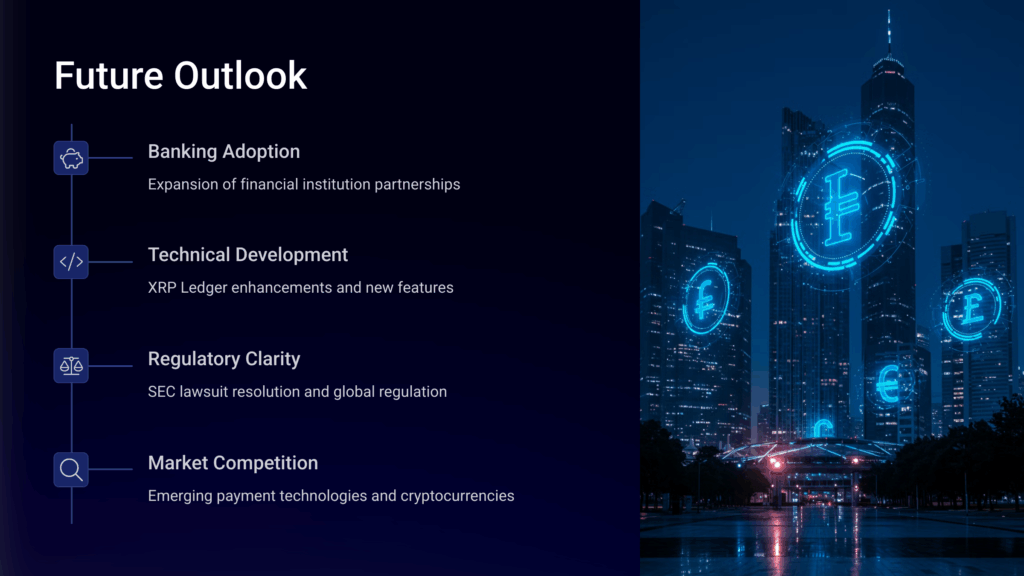 a lit up city skyline at night