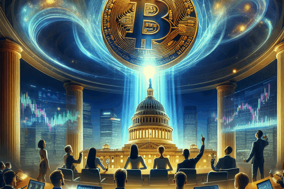 ワシントンの注目を集めるビットコイン: 地政学的なレース