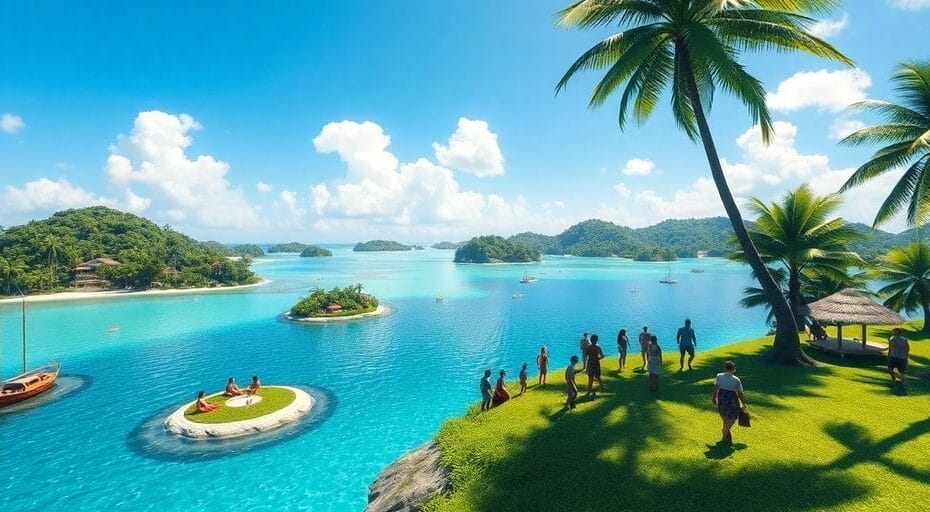 ツバルのメタバースでの再創造イメージ