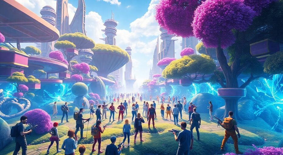 メタバースとゲームキャラクターのインタラクション