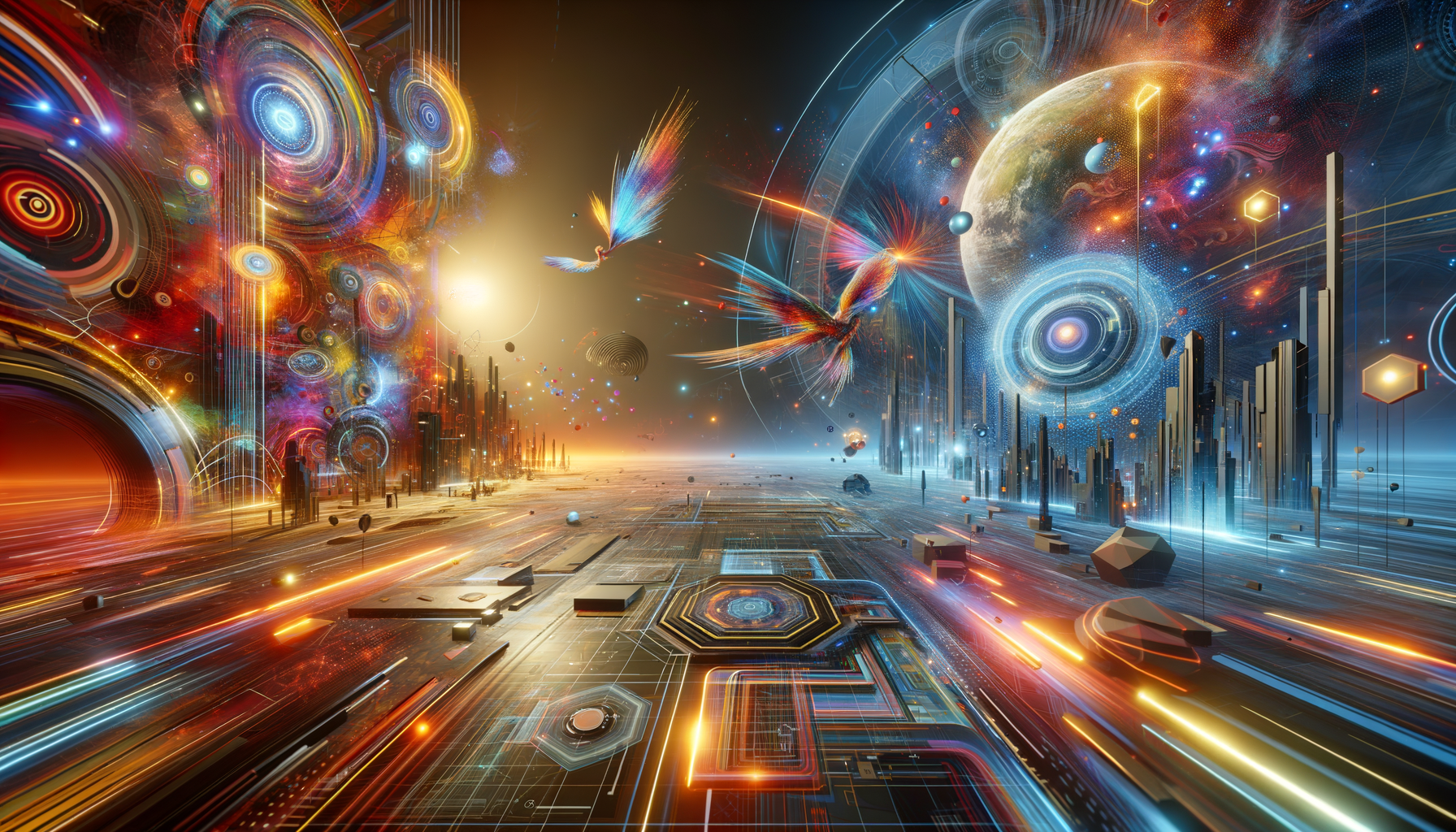 Eye-catching visual of Metaverse, Accenture, AR/VR/MR
and Metaverse vibes