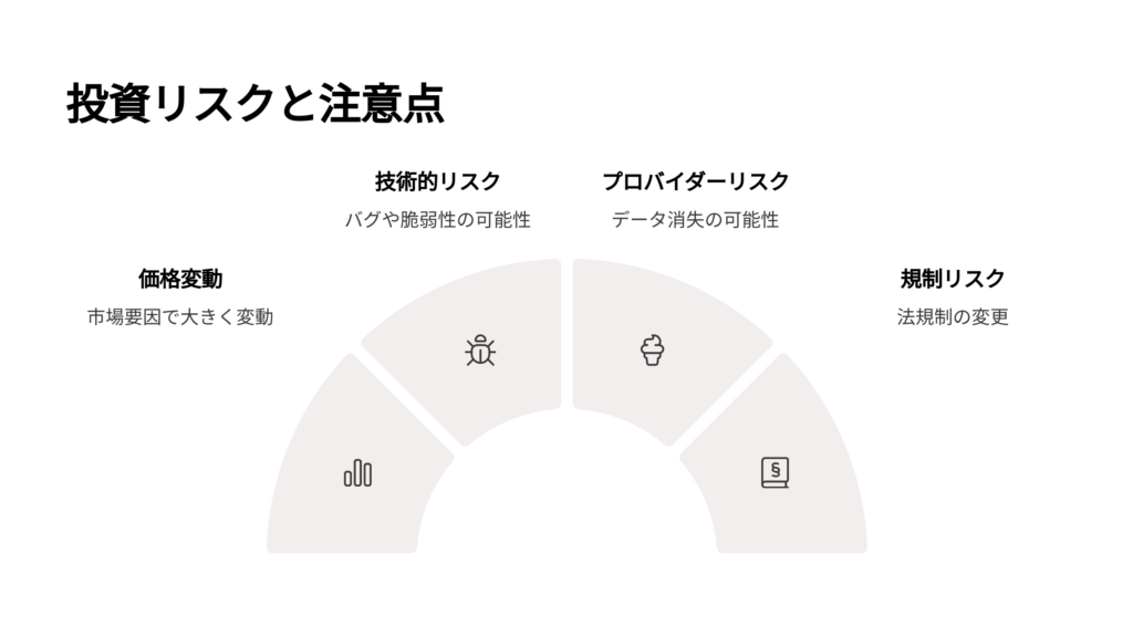リスクと注意点