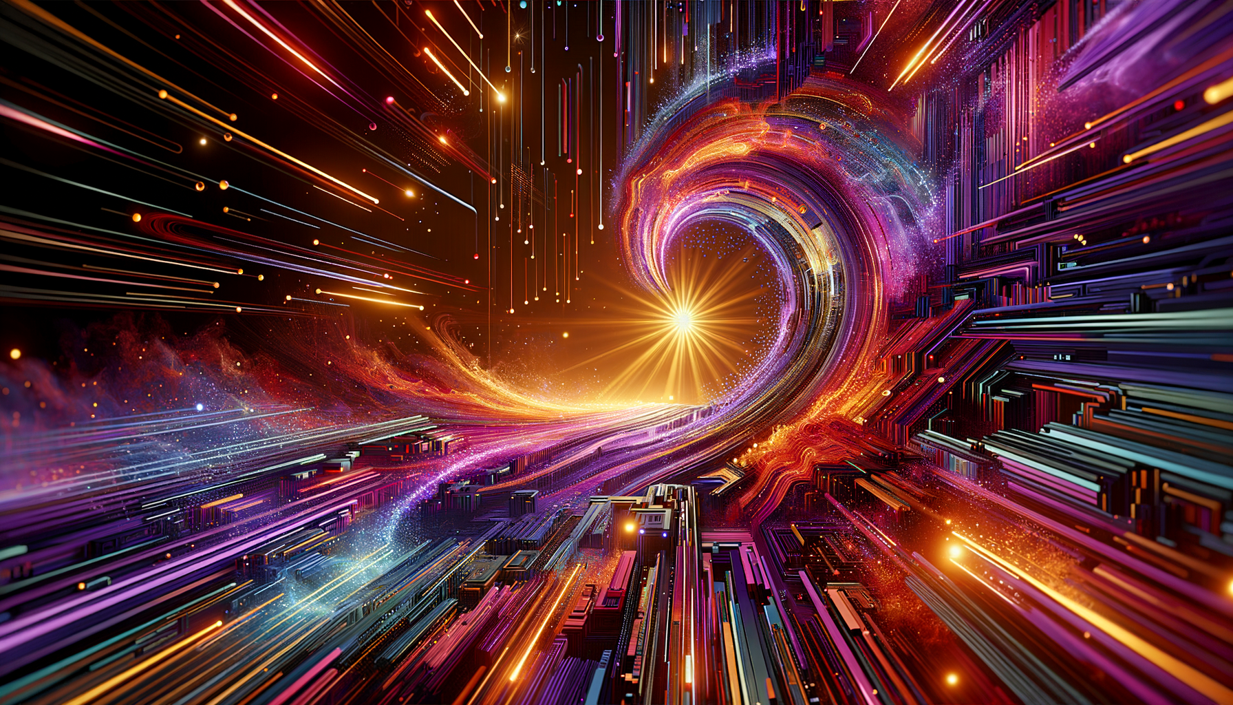 Eye-catching visual of Visual Studio Code 1.100, code editor, AI code editing
and AI technology vibes