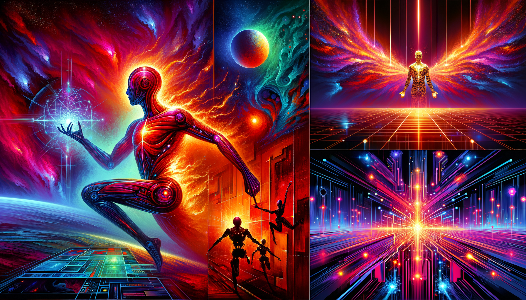 Eye-catching visual of Claude Opus 4, Claude Sonnet 4, AI agents and AI technology vibes