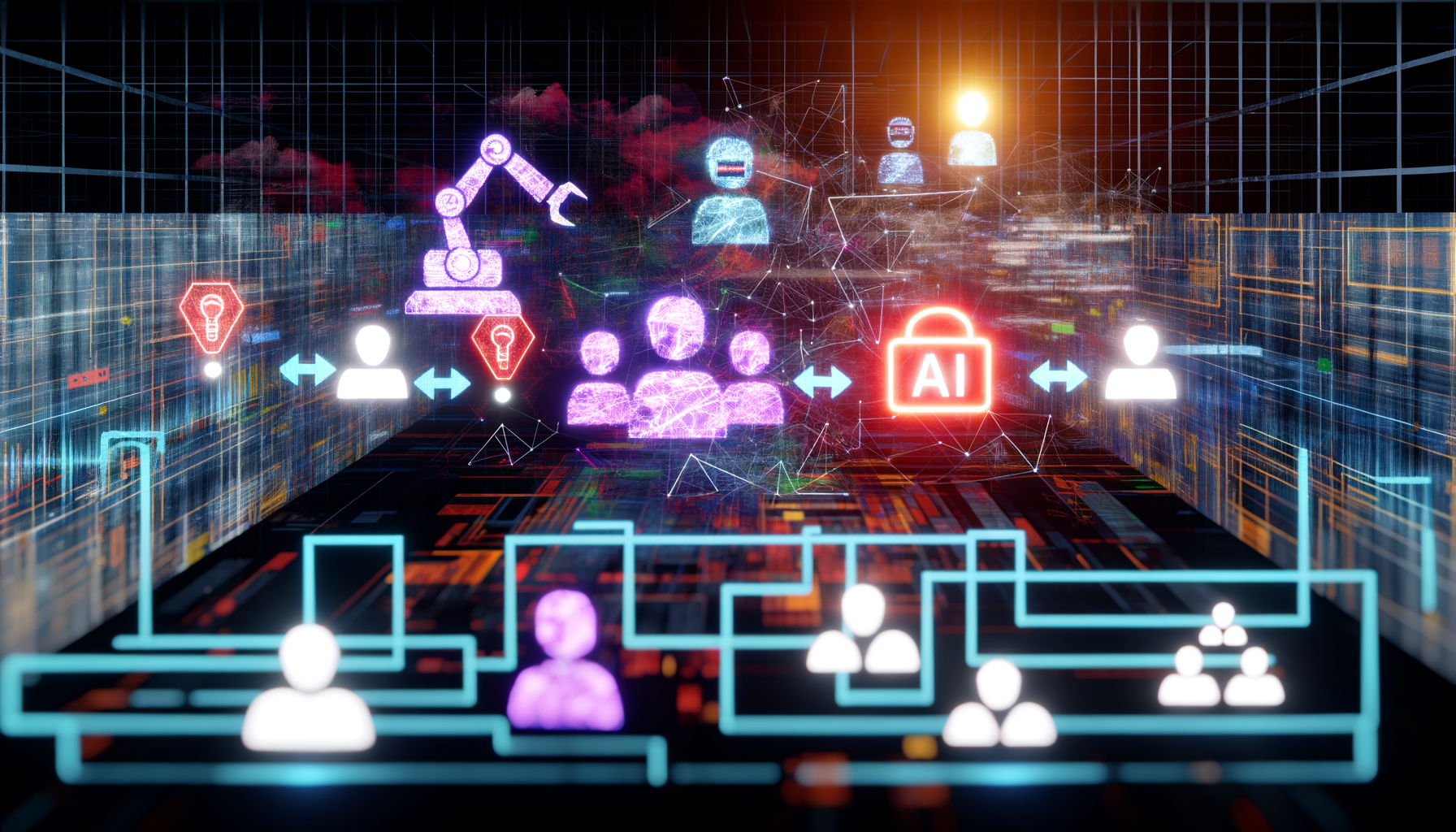 API security, application security, DevSecOps
AI technology illustration