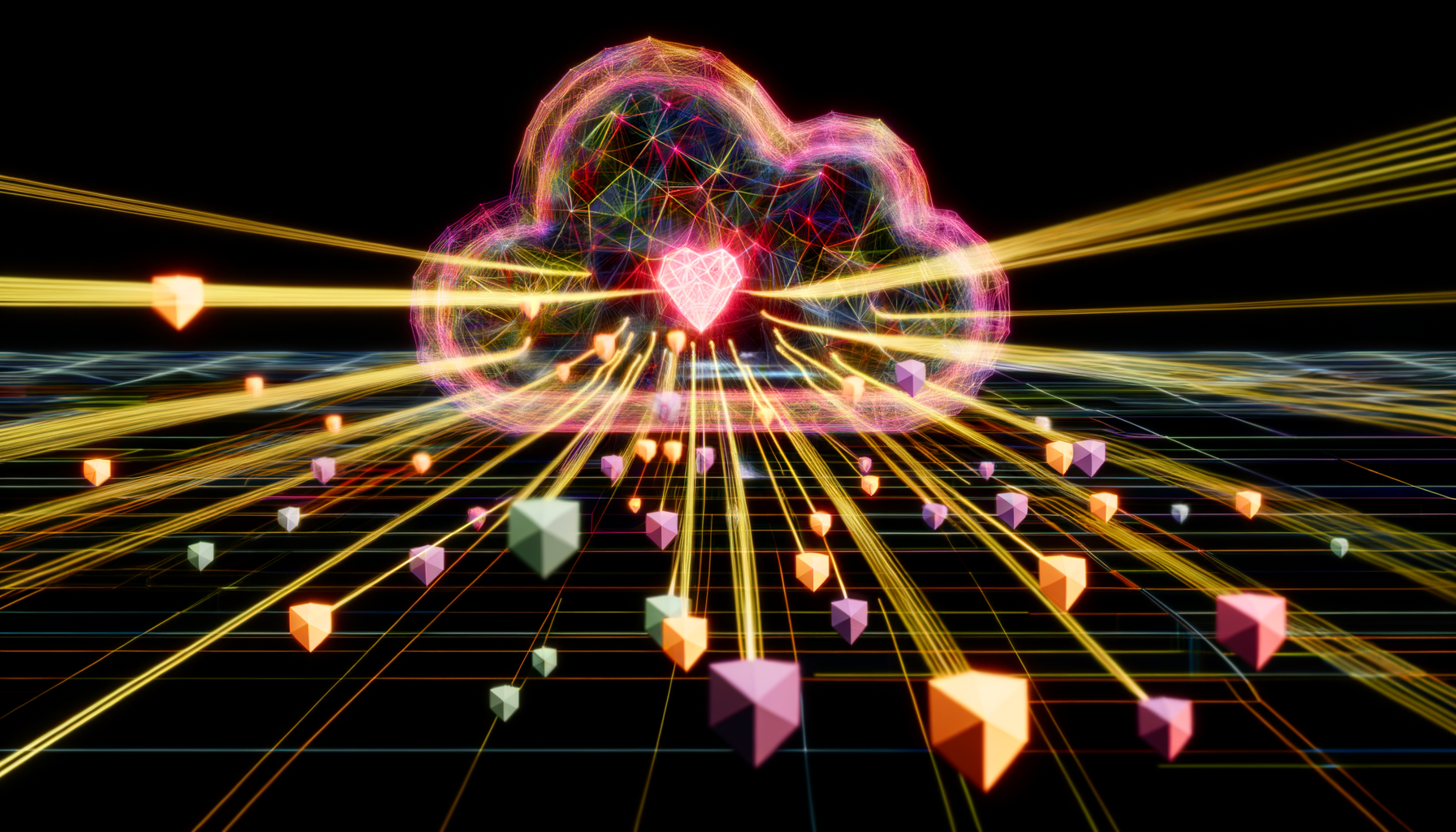 cloud computing, AI, strategic planning
AI technology illustration