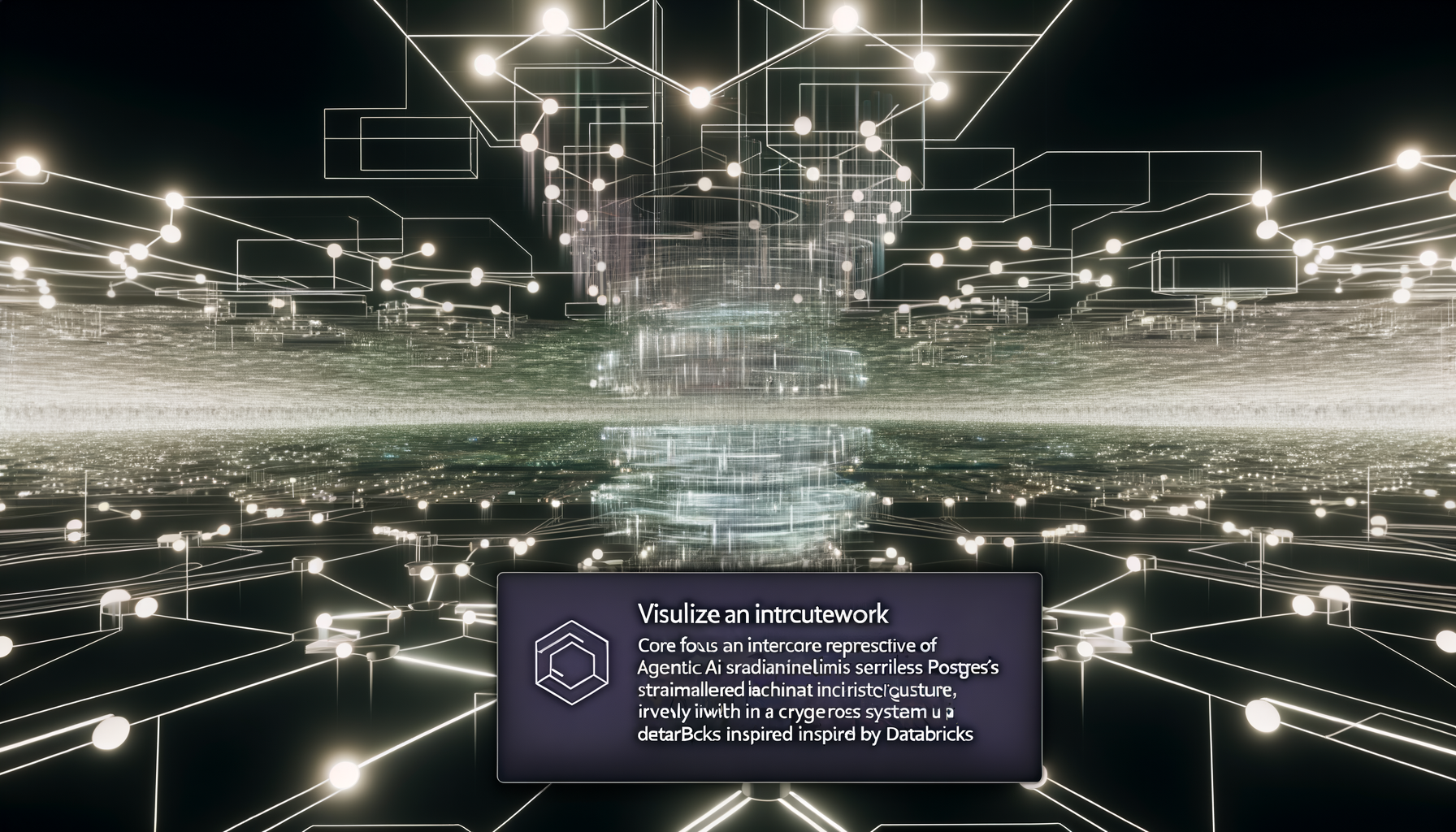 Agentic AI, serverless Postgres, Databricks AI technology illustration