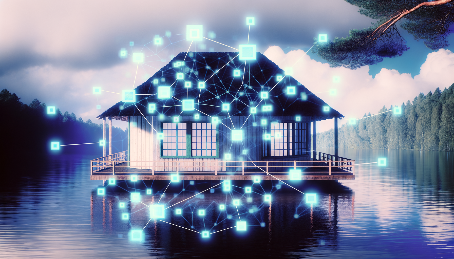 open lakehouse, AI, data management AI technology illustration
