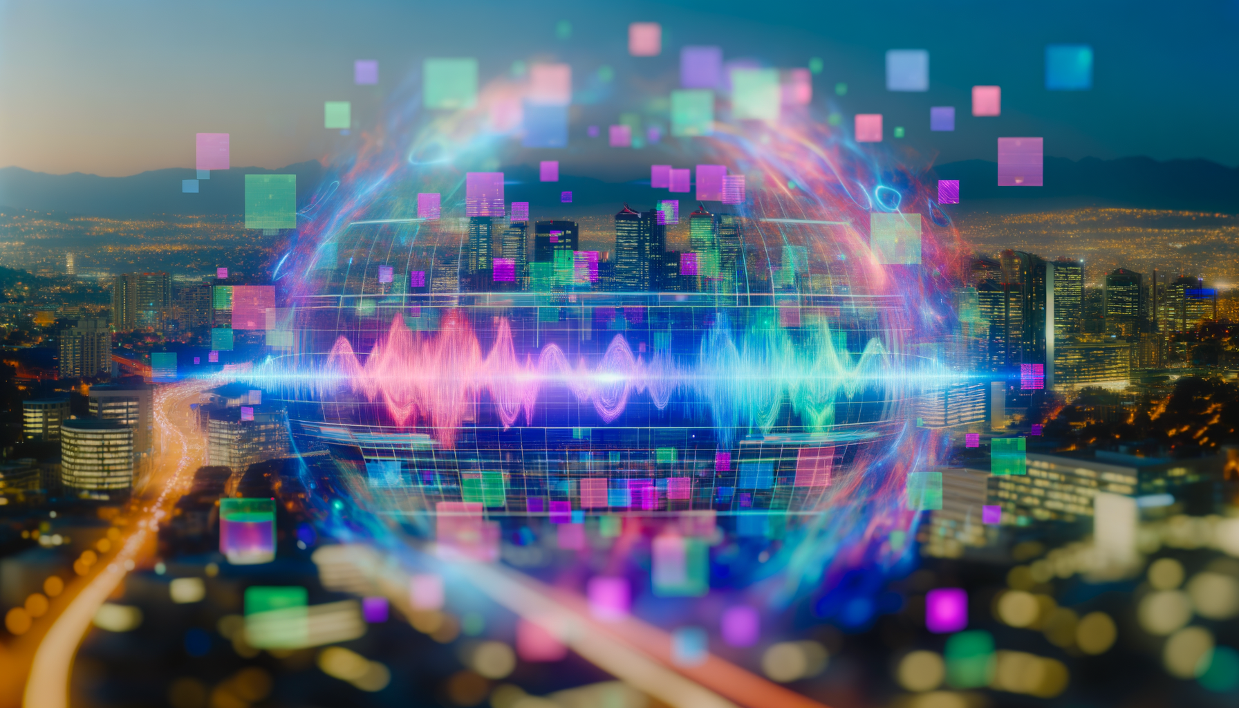 Future potential of Generative AI, AI agents, Enterprise AI represented visually