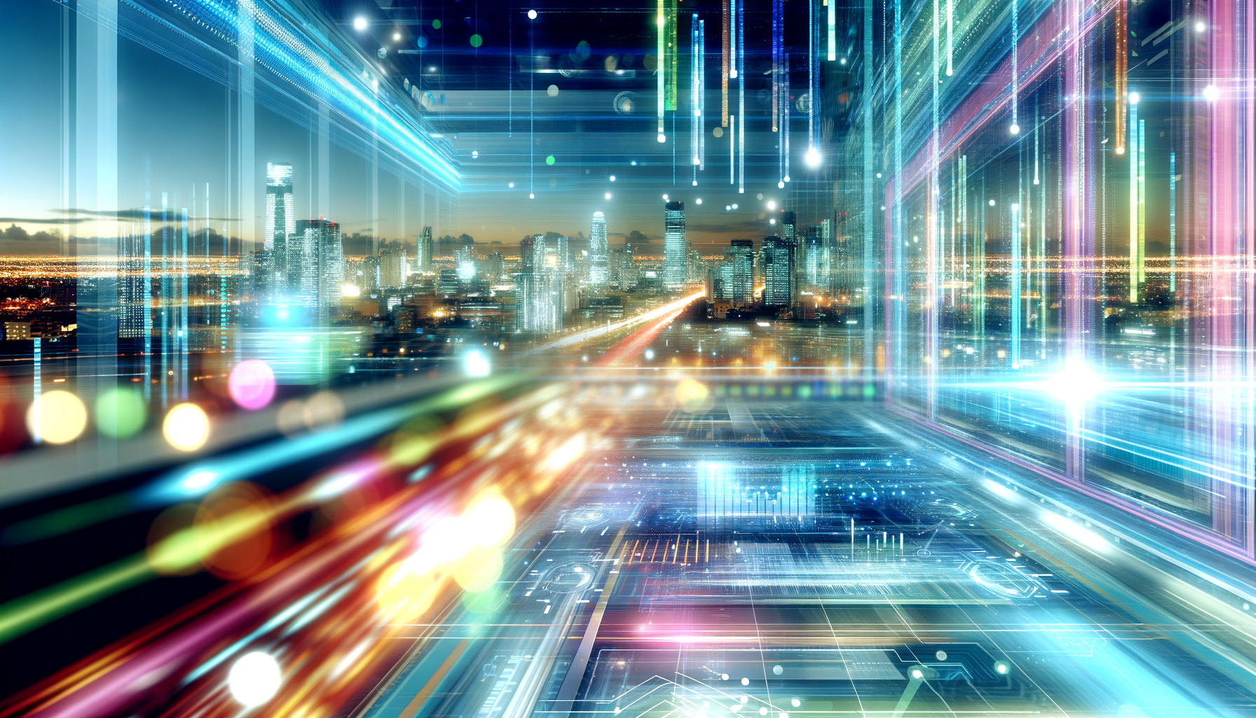 Future potential of Salesforce, AI, data
represented visually