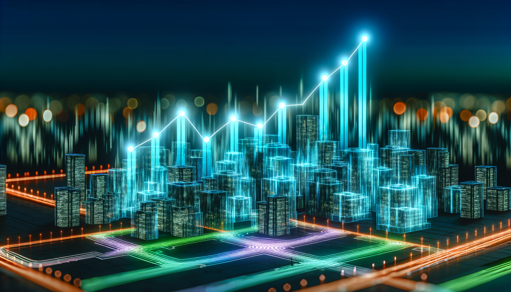 Future potential of Avalanche AVAX represented visually