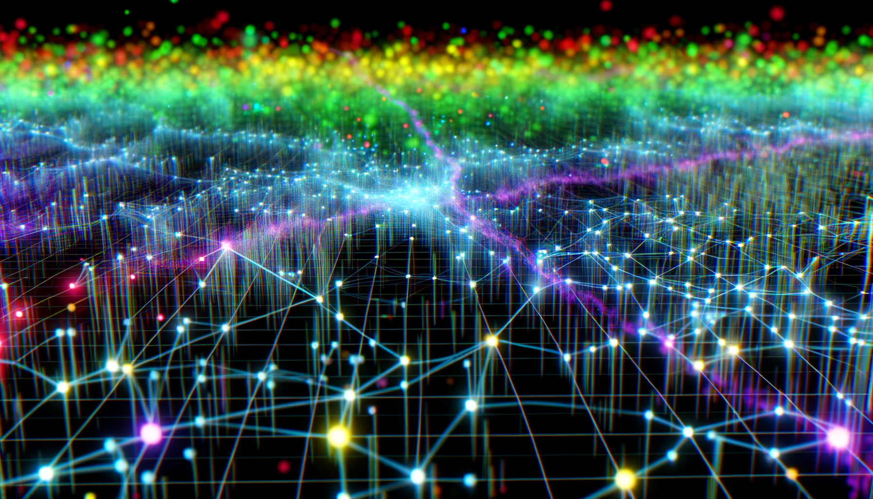 BNB BNB technology and blockchain network illustration