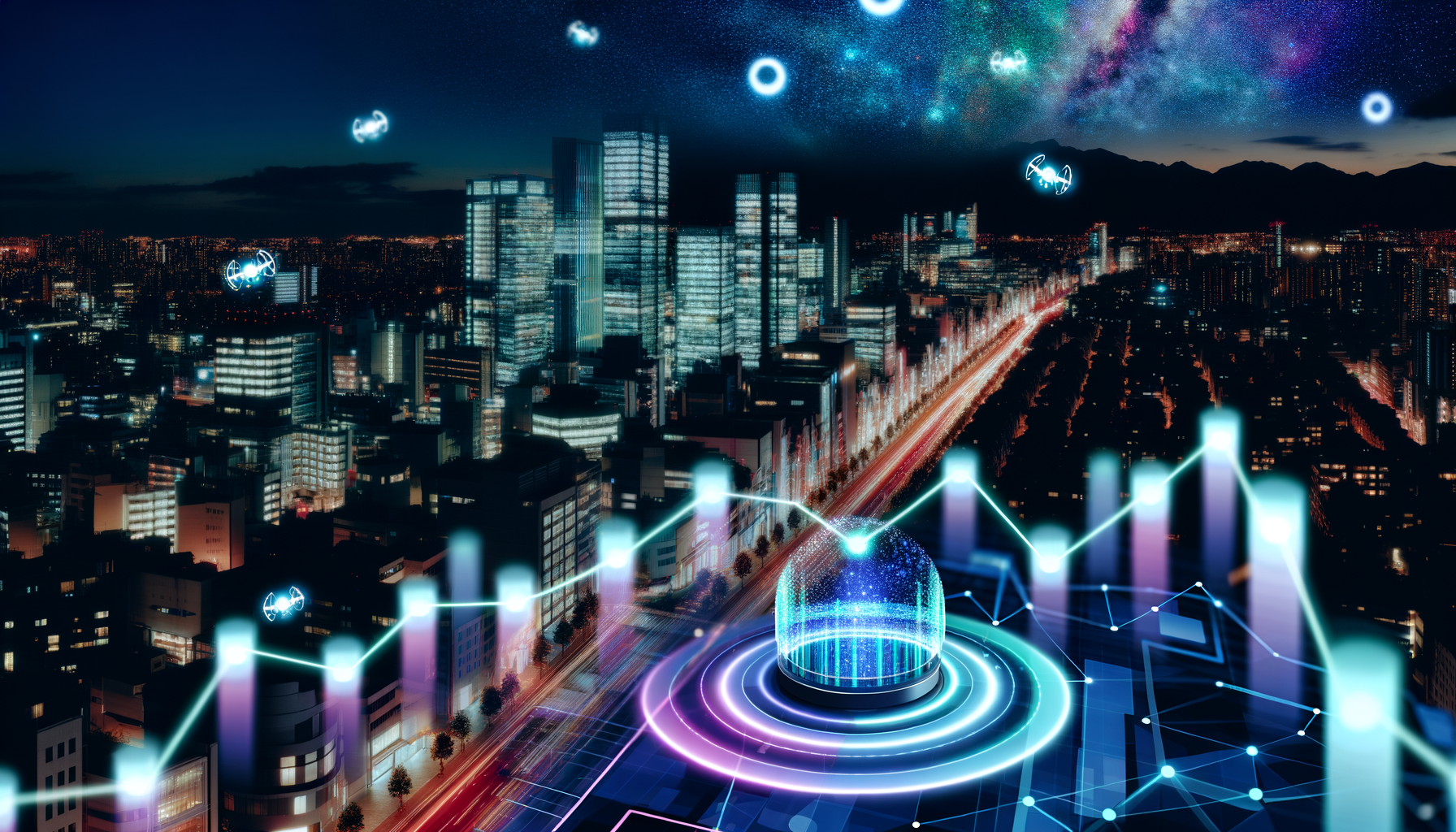 Future potential of Bitget Token BGB represented visually