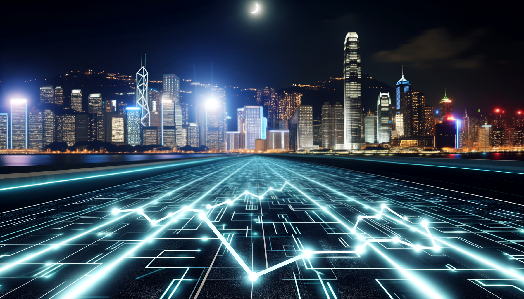 Future potential of Chainlink LINK represented visually