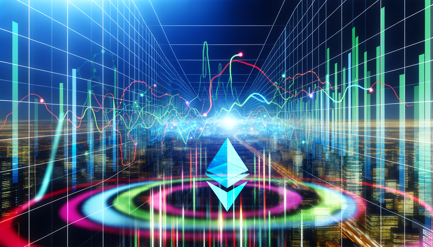 Future potential of Ethereum ETH represented visually