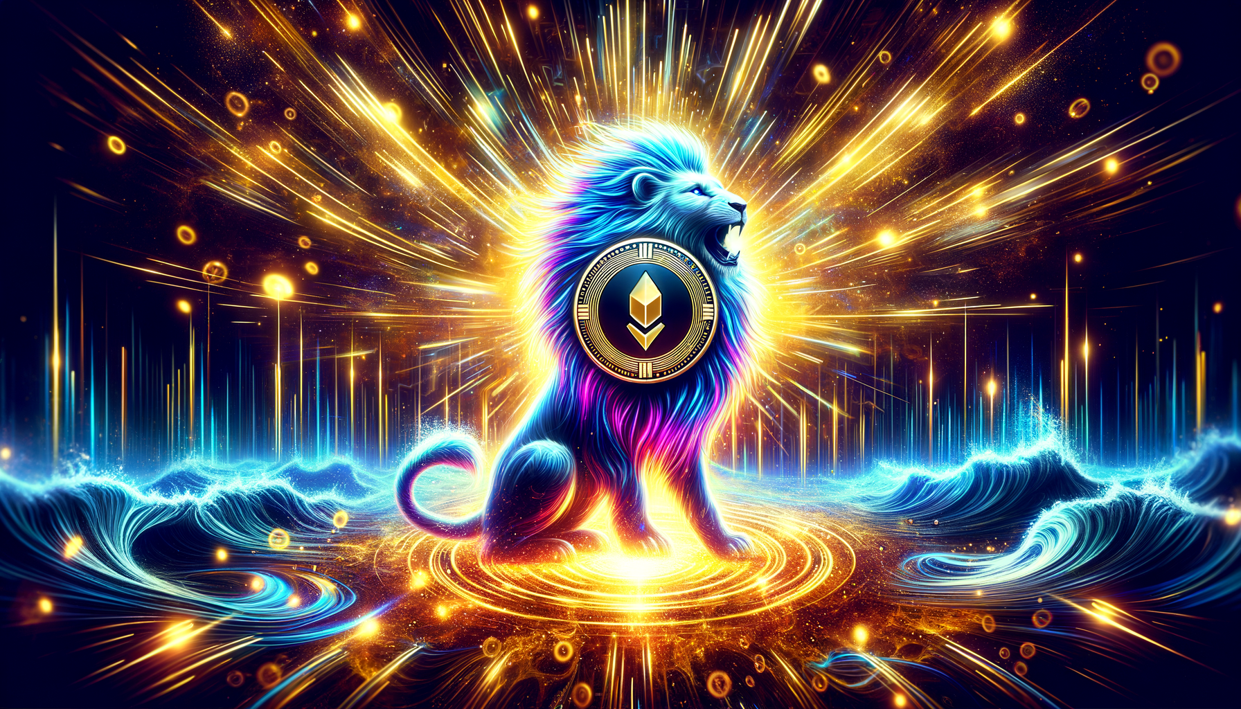 Eye-catching visual of LEO Token LEO and cryptocurrency vibes
