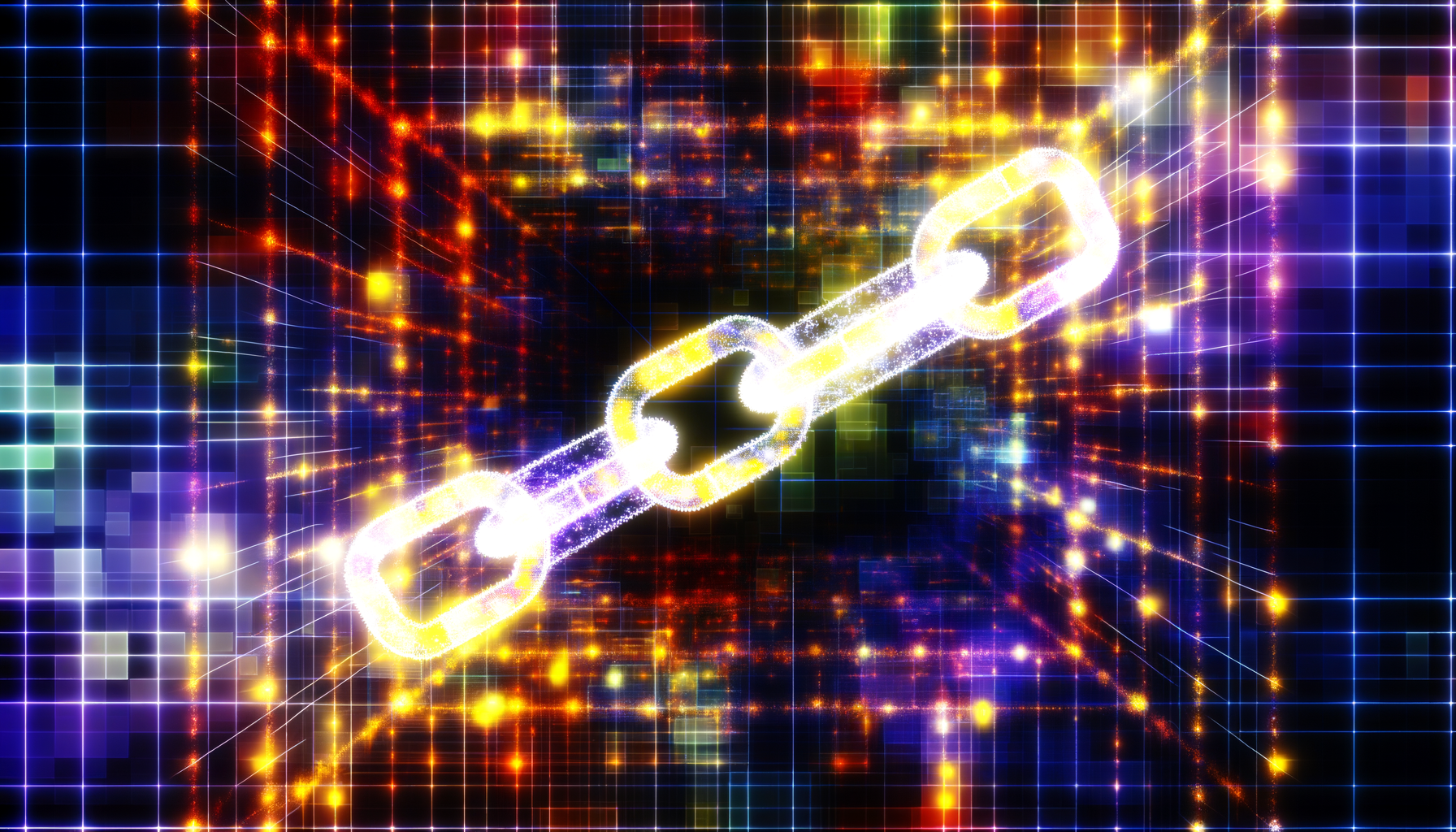 TRON TRX technology and blockchain network illustration