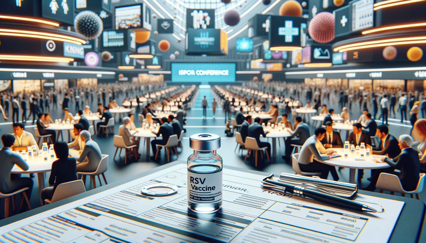 Eye-catching visual of ISPOR, Health Care Subscriptions, RSV vaccine
and lifestyle vibes