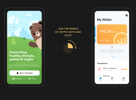 Walken2025年最新初心者向け eye-catching gameplay and crypto vibes illustration