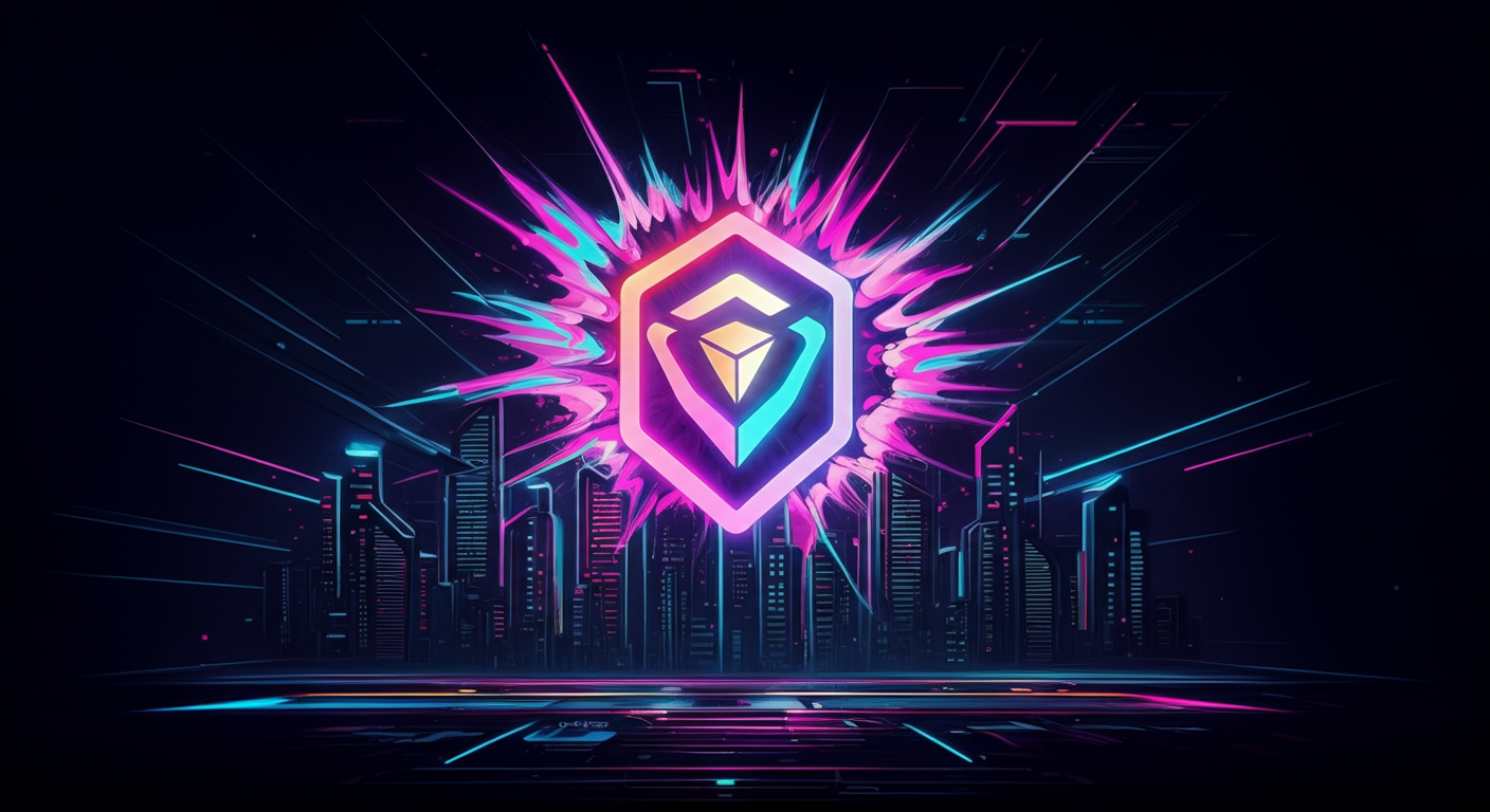 Eye-catching visual of Cosmos Hub ATOM and cryptocurrency vibes