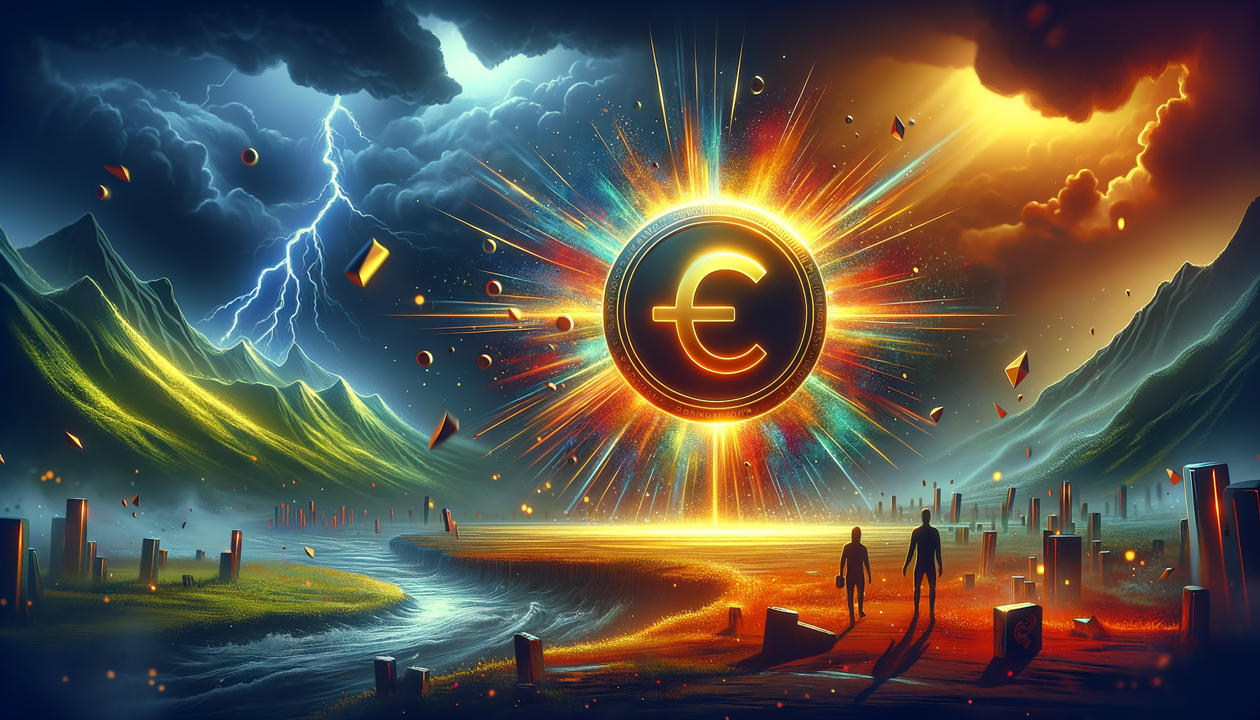 Eye-catching visual of Cronos CRO and cryptocurrency vibes