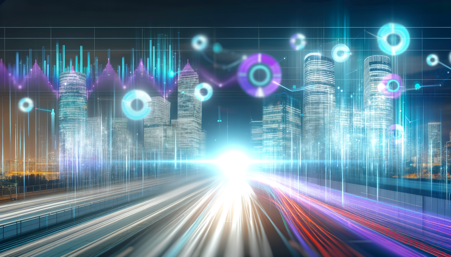 Future potential of Internet Computer ICP represented visually