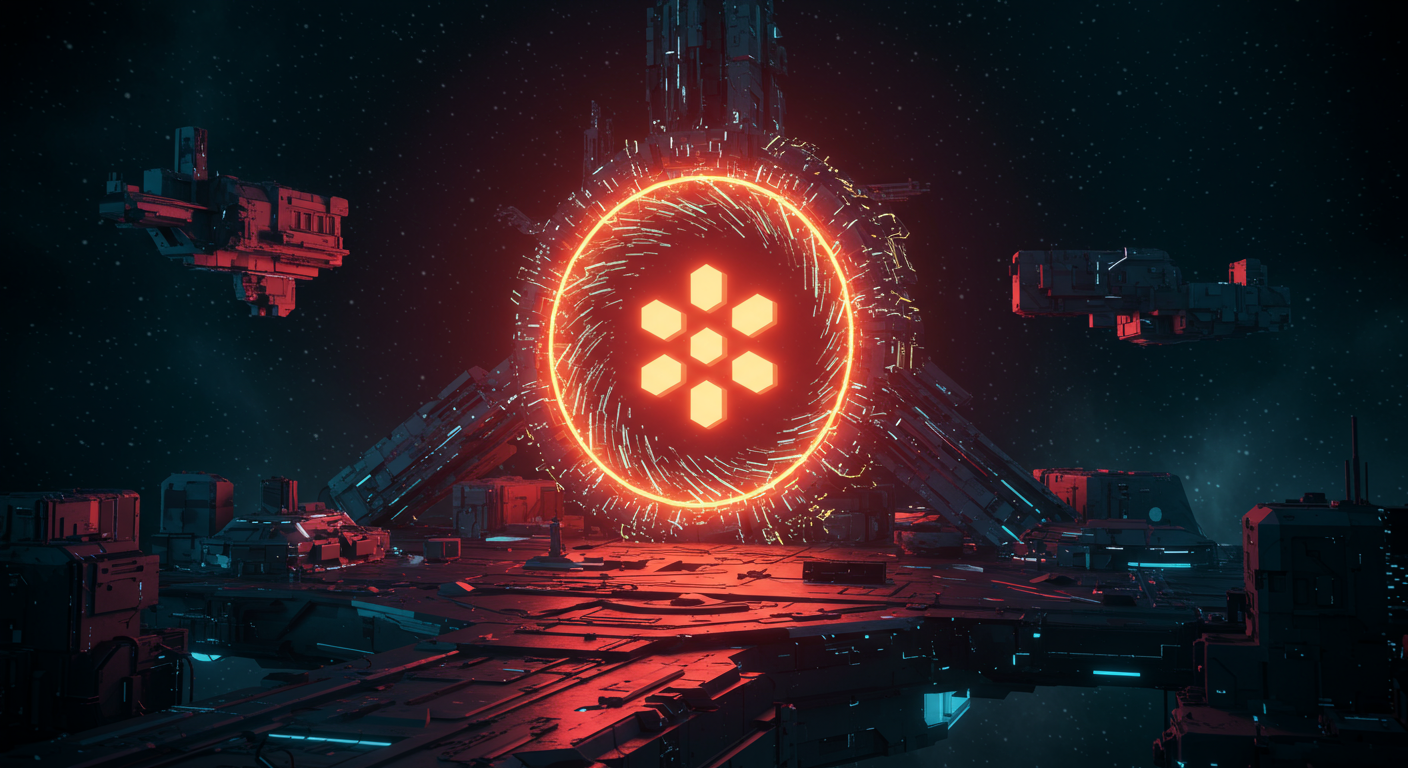 Eye-catching visual of SwissBorg, BNB Smart Chain, Meta-Exchange
and Metaverse vibes