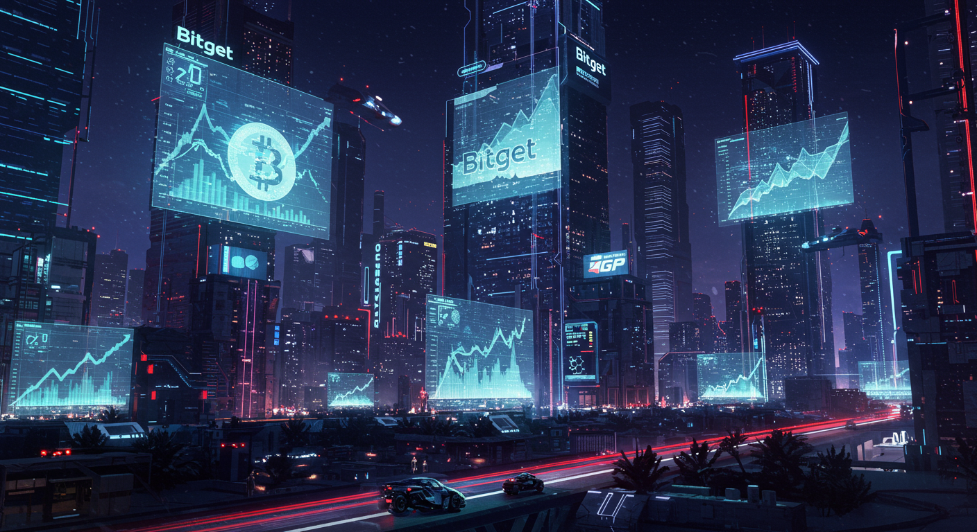 Future potential of Bitget, MotoGP, cryptocurrency
represented visually