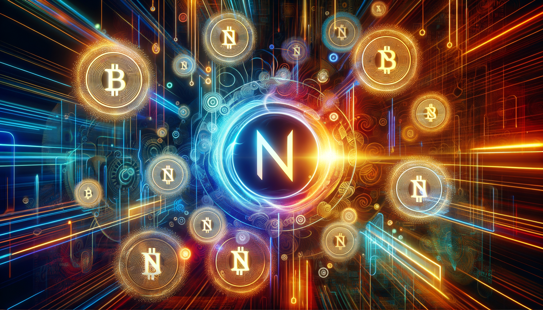 Eye-catching visual of NEAR Protocol NEAR and cryptocurrency vibes