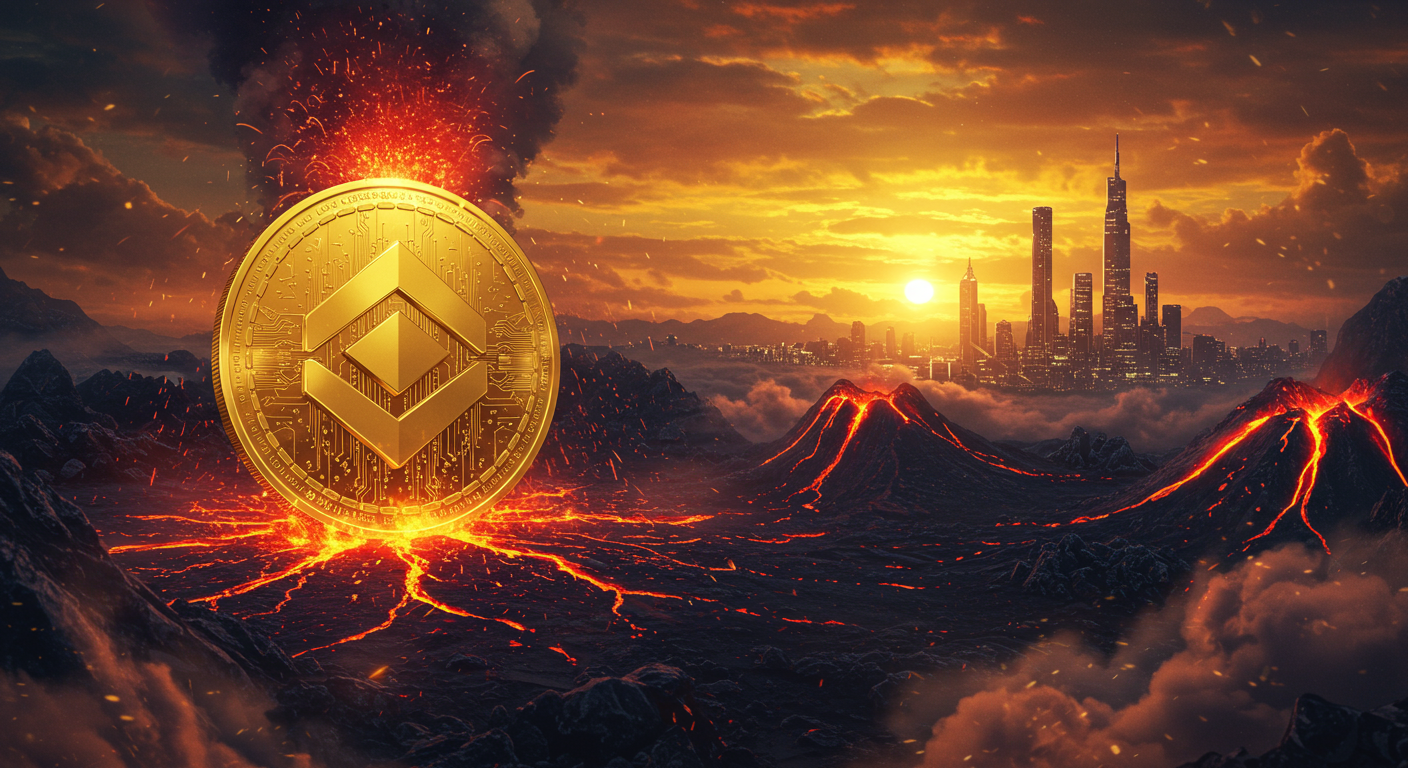 Eye-catching visual of ONDO and cryptocurrency vibes