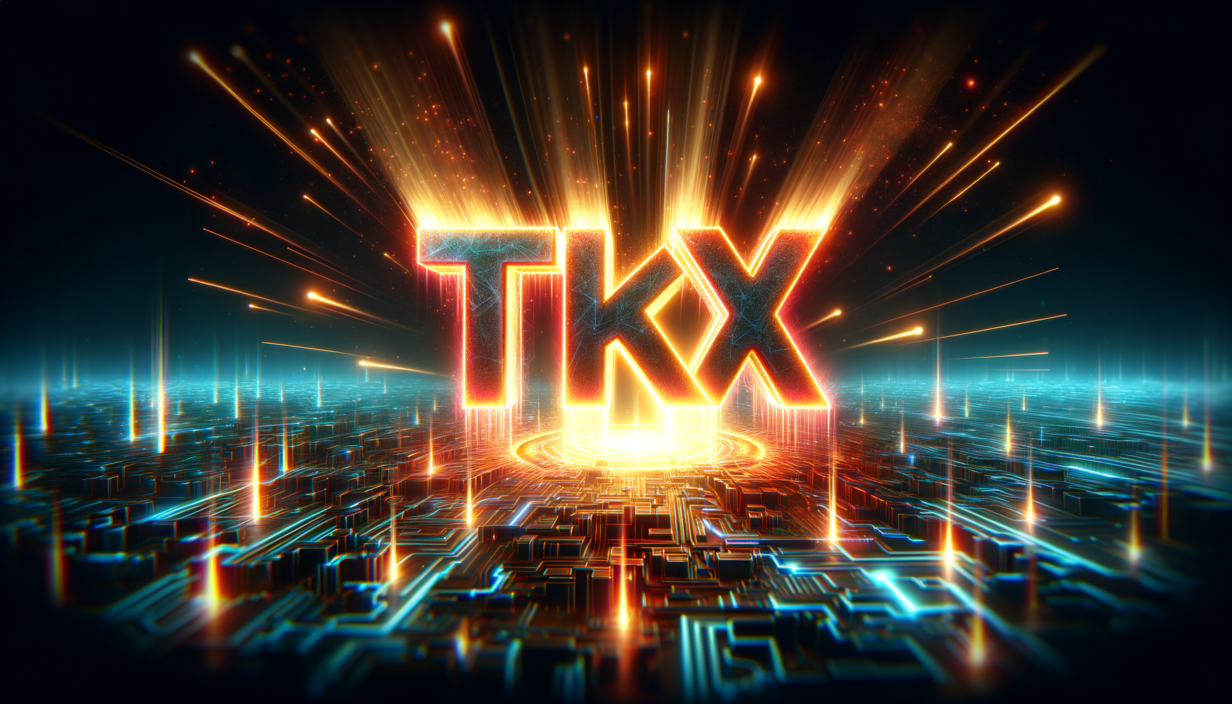 Eye-catching visual of Tokenize Xchange TKX and cryptocurrency vibes