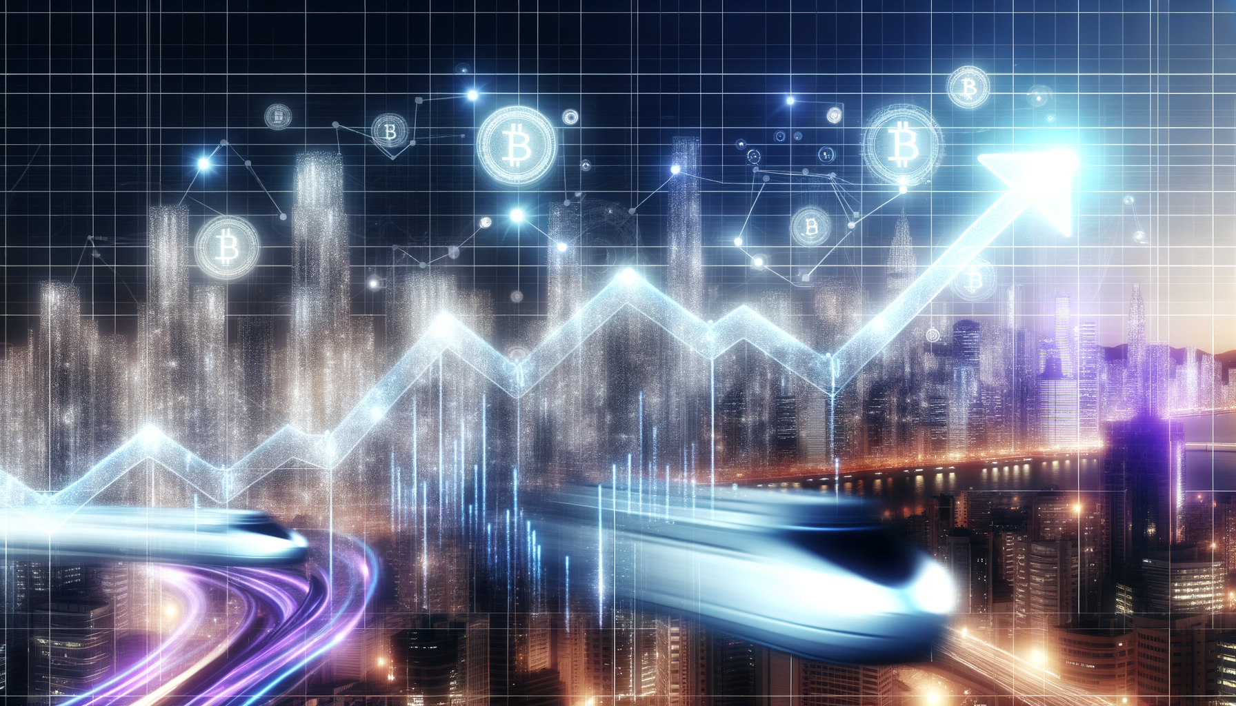 Future potential of WhiteBIT Coin WBT represented visually