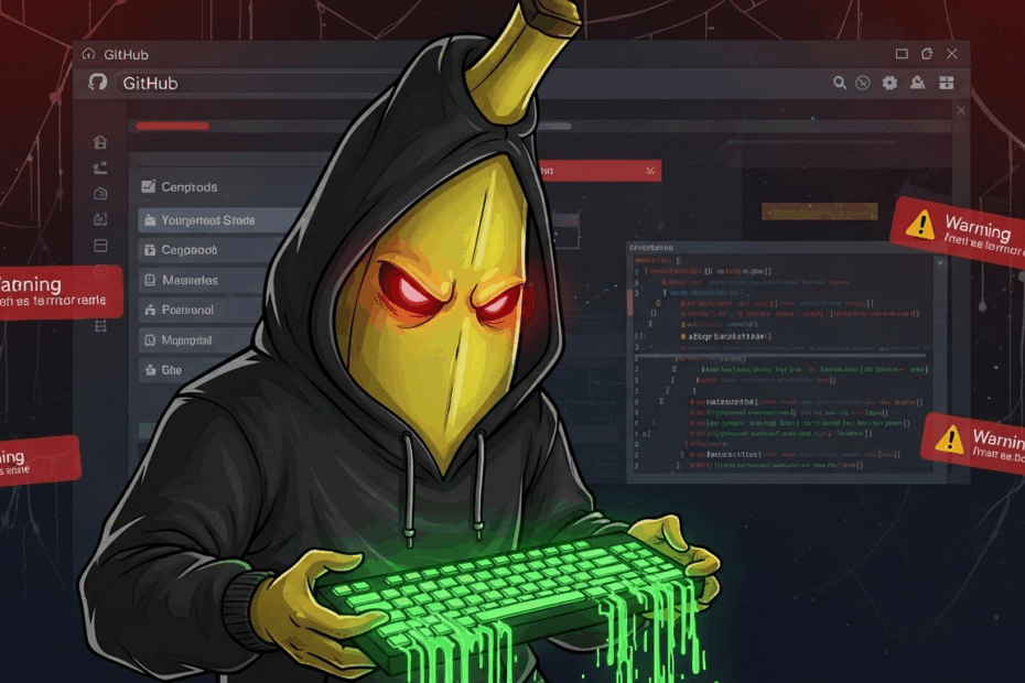 GitHub Under Attack: "Banana Squad" Exploits Repos with Malicious Code
