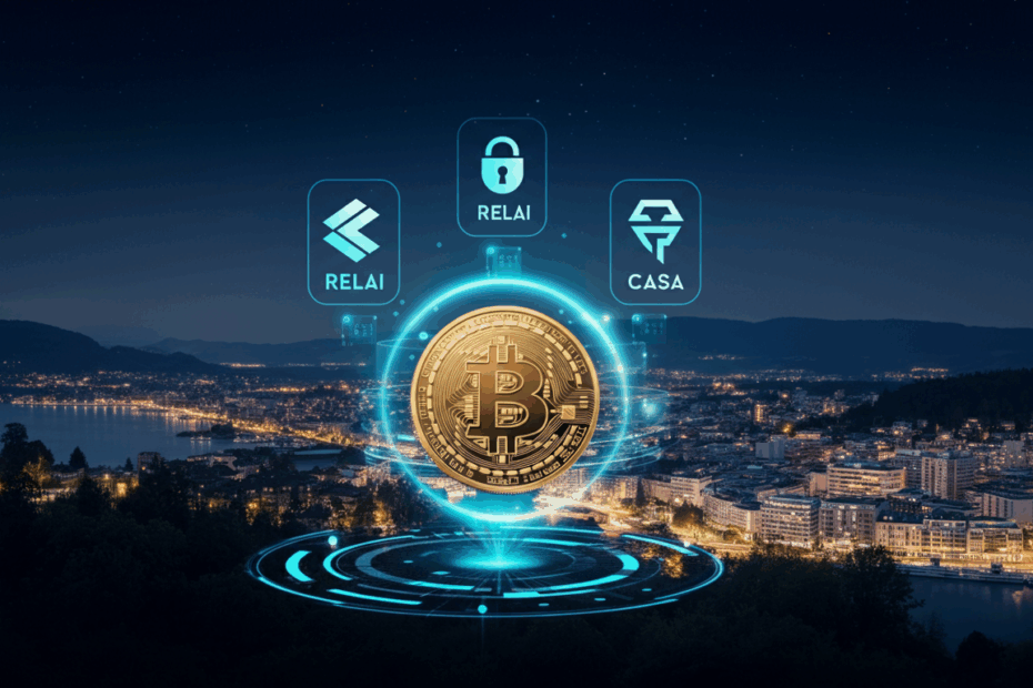 Relai & Casa: スイス発、マルチシグ Bitcoinセキュリティで資産を守る!