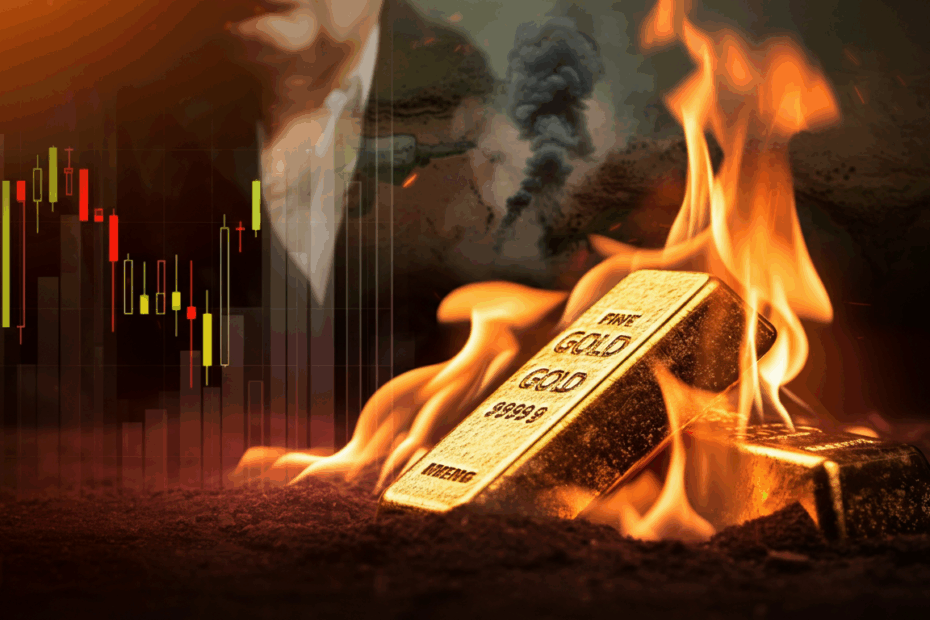 金価格急落！地政学リスク緩和と利下げ期待の後退が影響