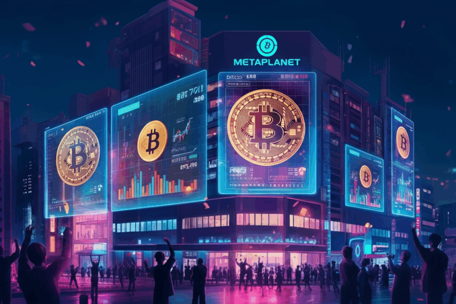 メタプラネット、ビットコイン1,234BTC追加購入！保有総額が12,345BTCに