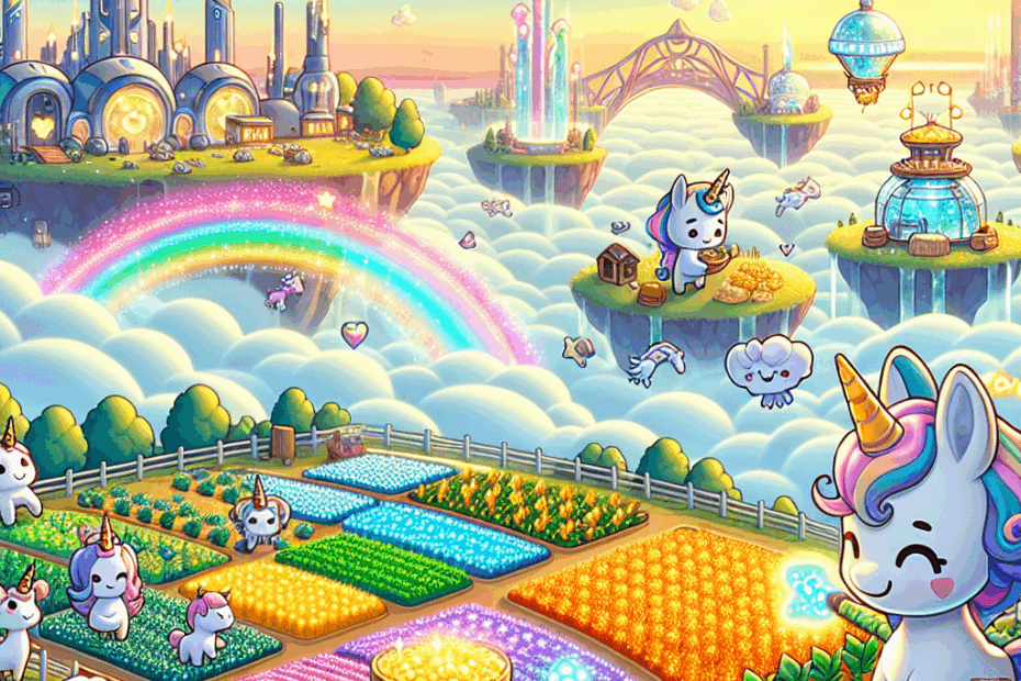 クリプトユニコーン入門:魔法のNFTファーミングゲームを始めよう!