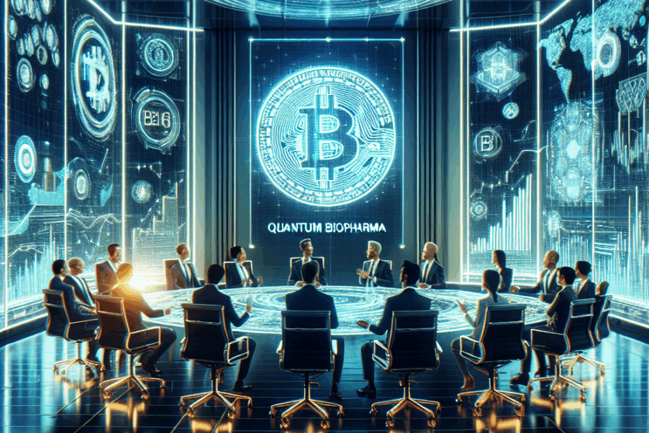 量子バイオファーマ、500万ドル相当のビットコイン保有へ！最新ニュース速報