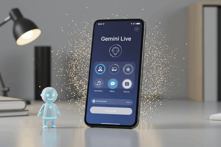 Gemini Live：未来型AI音声アシスタントのすべてを徹底解説！